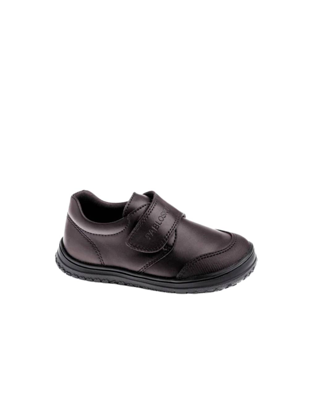 Pablosky Zapato Colegial Barefoot Piel Cierre Adhesivo Niño 3555