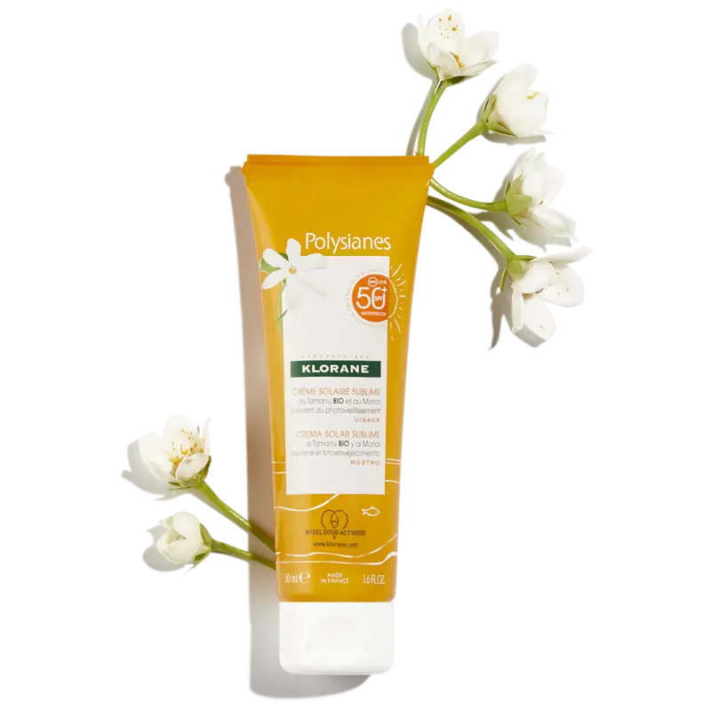 CREMA SOLAR SUBLIME ROSTRO SPF 50+ 50ML - POLYSIANES KLORANE