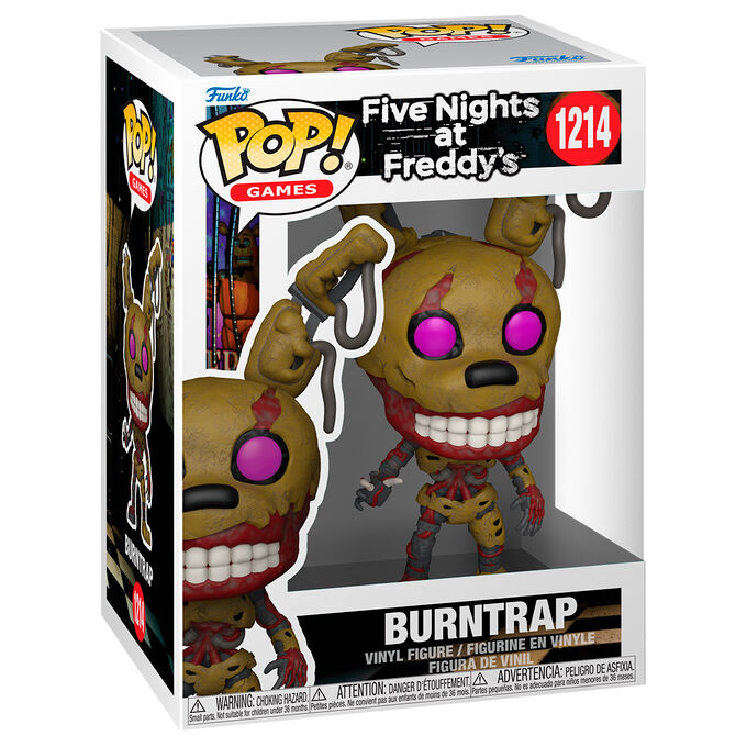 Funko Pop Five Nights At Freddys Burntrap 1214 Costumed Mimic 1215 The Mimic 1216 Figura Coleccionable Regalo