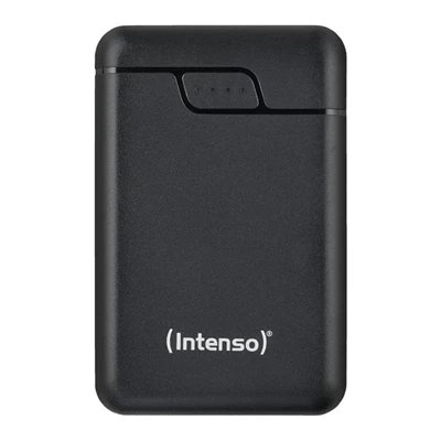 Intenso - Powerbank B10000 de 10000 mAh con batería de polímero de litio, 2 salidas USB-A y 1 USB-C para carga rápida simultánea de varios dispositivos
