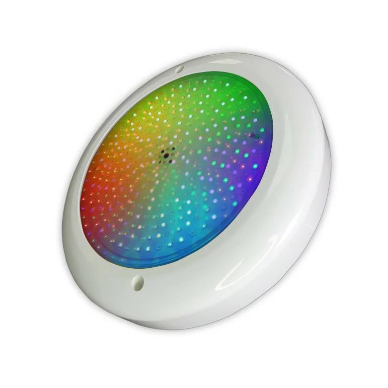 Swimhome Foco LED RGB 35W 12V AC - Foco LED para Piscinas de Hormigón Instalación en Superficie