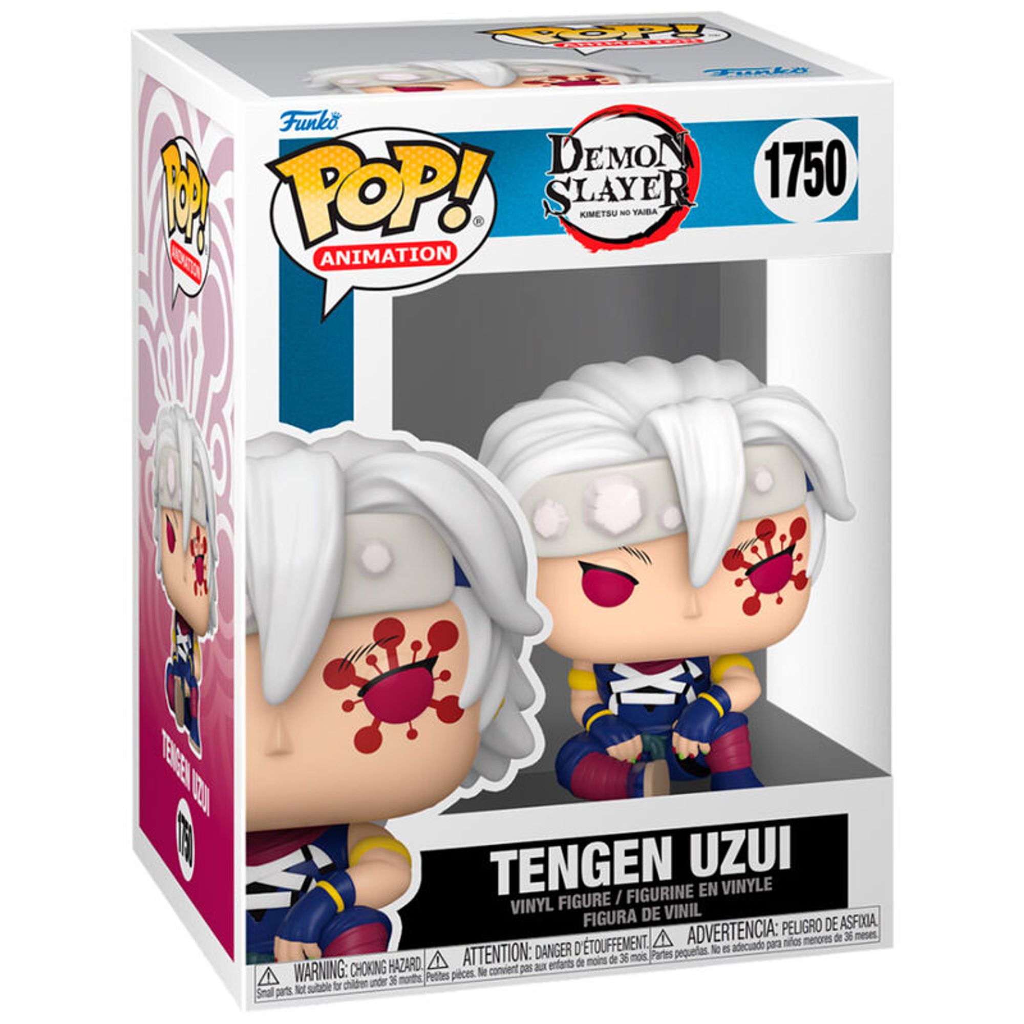 Figura de Colección Demon Slayer Tengen Uzui para Fans de Anime, Muñeco Decorativo Original con Detalles de Batalla, Ideal para Regalo o Exhibición