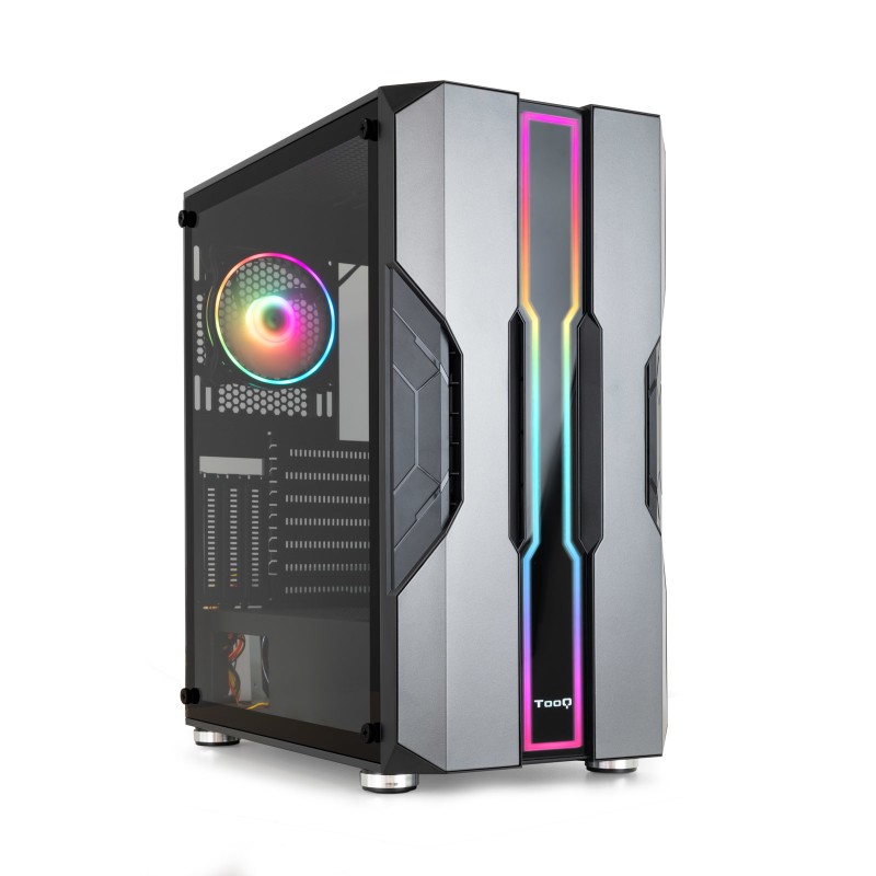 Caja Gaming TooQ Biohazard USB ATX Negra (TQGCC103-B)