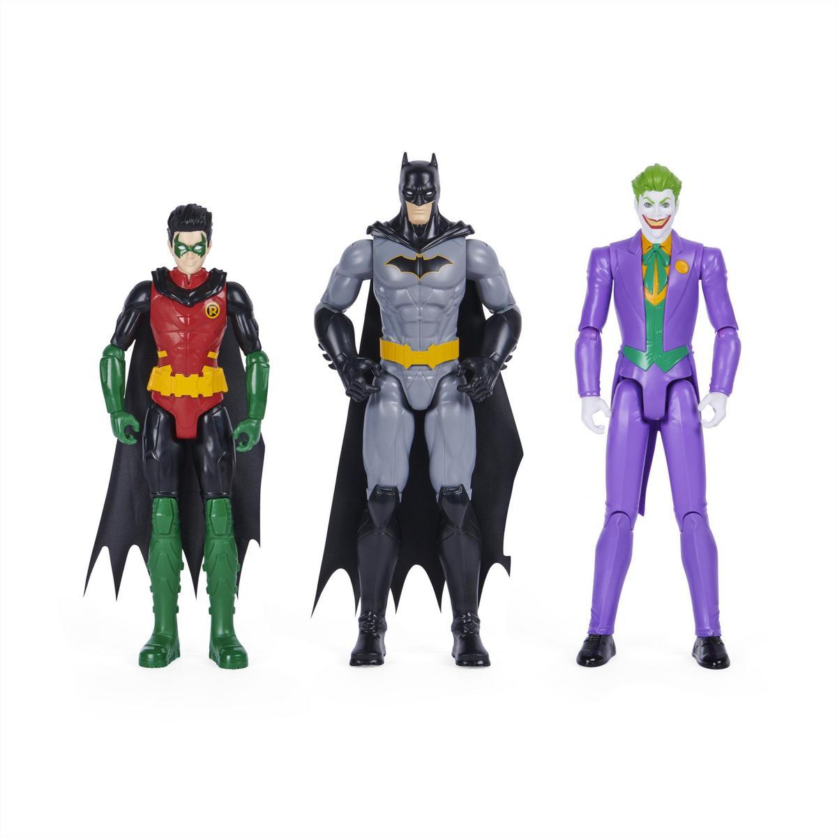 Spin Master – Pack 3 figuras 30 cm Batman Spin Master.