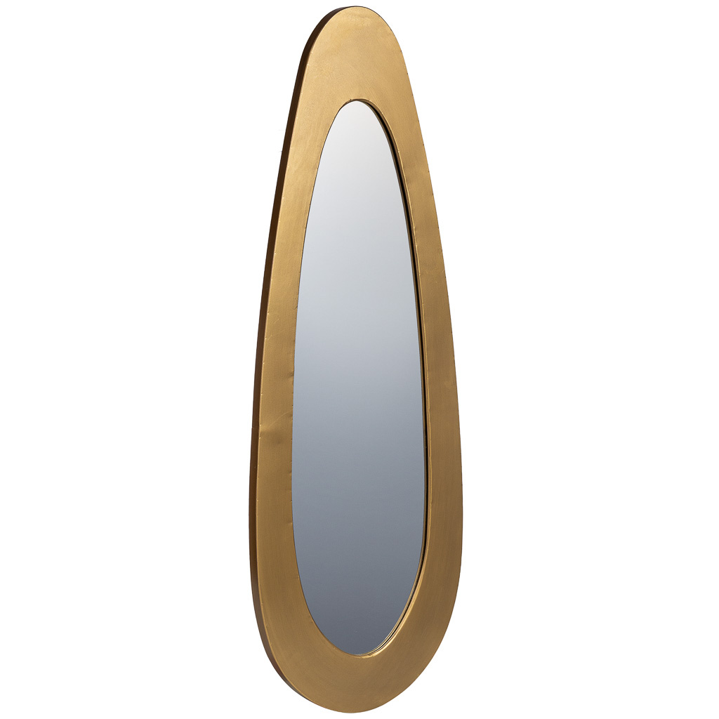 Wonderlust Deco - Espejo de pared de metal 97.5x35x02h cm Dorado 97.5x35x02h cm