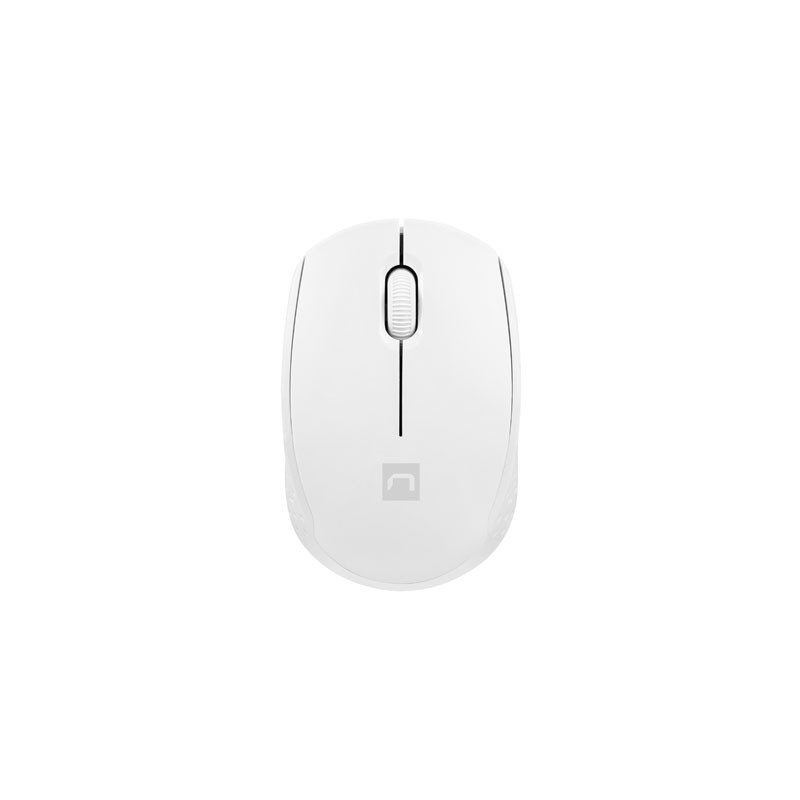 NATEC - STORK ratón Hogar Ambidextro RF Wireless + USB Type-A Óptico 1600 DPI NMY-2188