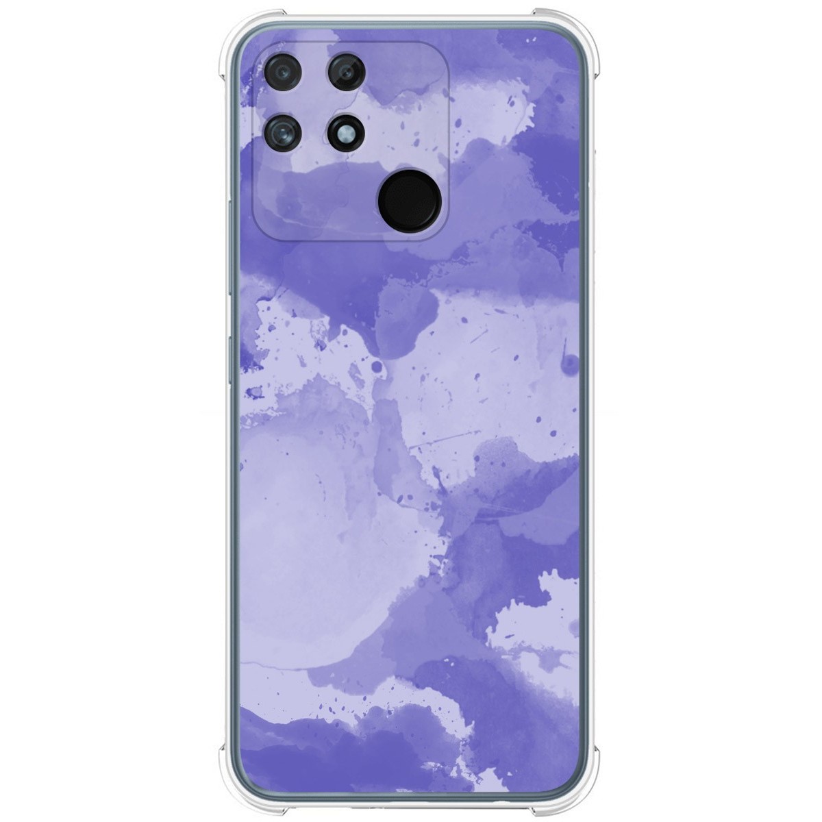 Funda Silicona Antigolpes para Realme Narzo 50A diseño Acuarela 01 Dibujos
