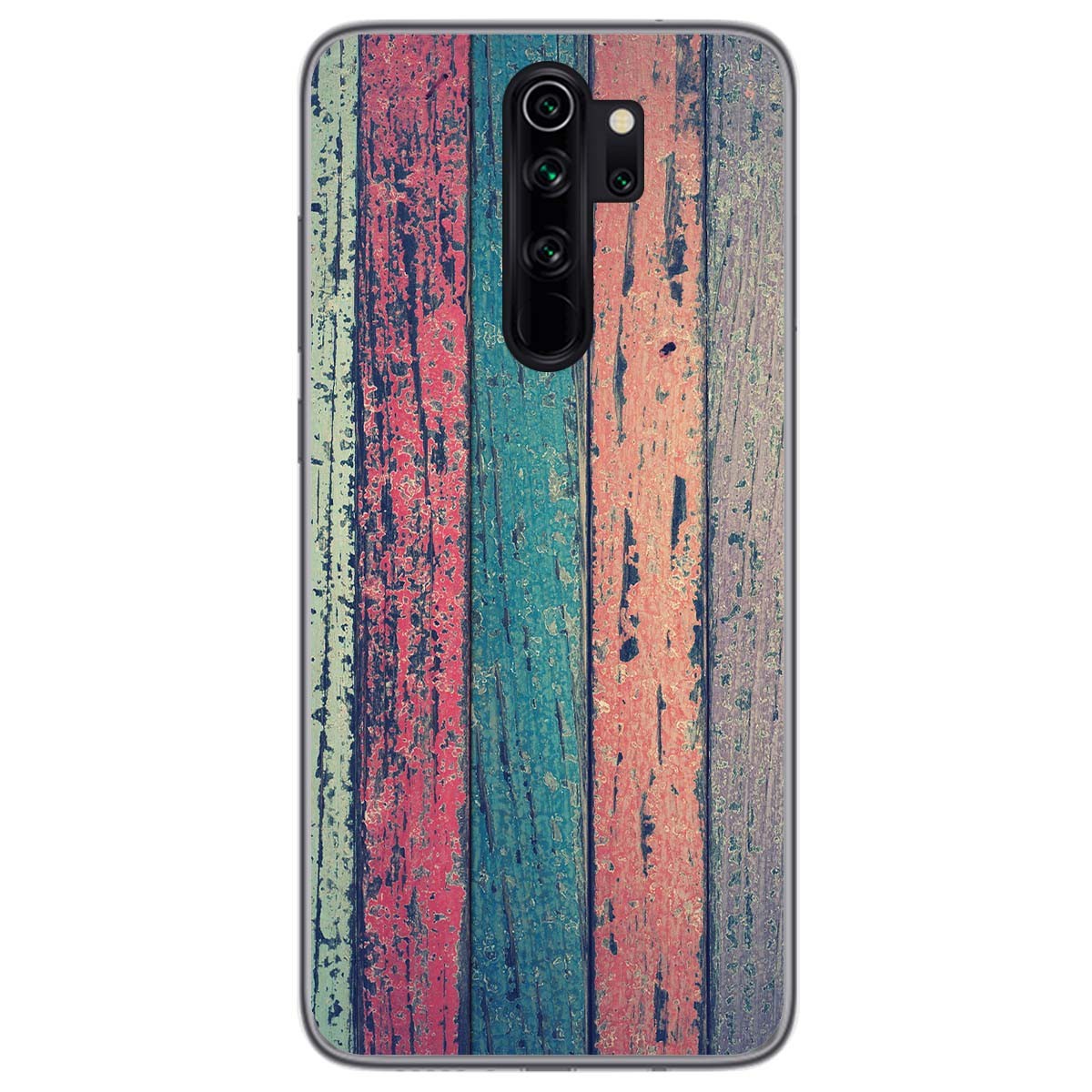 Tumundosmartphone Funda Gel Tpu para Xiaomi Redmi Note 8 Pro diseño Madera 10 Dibujos