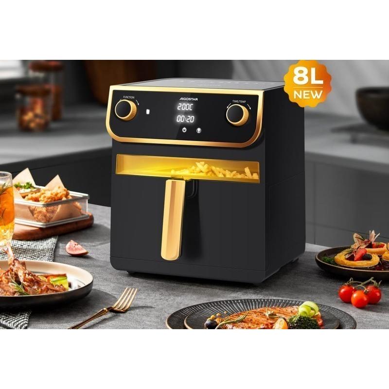AIGOSTAR FREIDORA KIM CHEF 8L SIN ACEITE (94007)