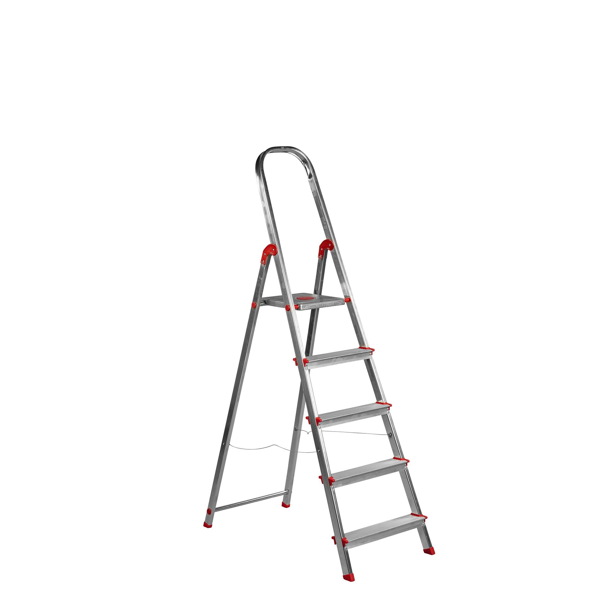 Escalera Aluminio Rolser Unica 5 Peldanos
