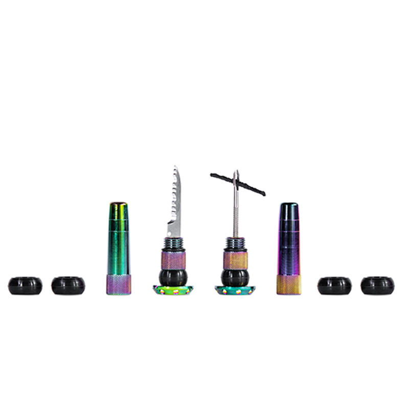 Kit Mechas Reparacion Pinchazos Integrado En Manillar Tubeless 713016