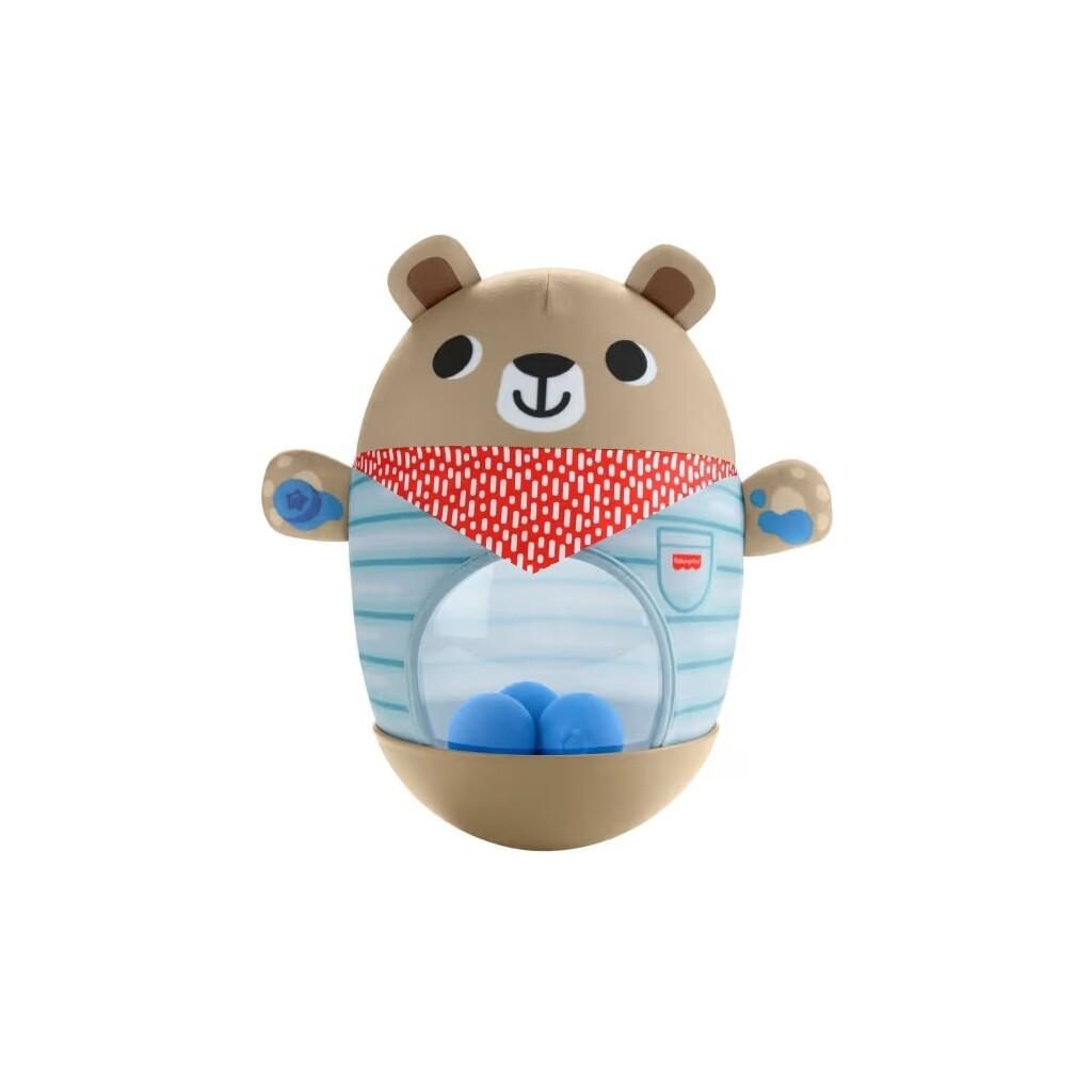 Fisher Price Osito Inflable Golpea y Balancea del Bosque de la Amistad de 33 cm