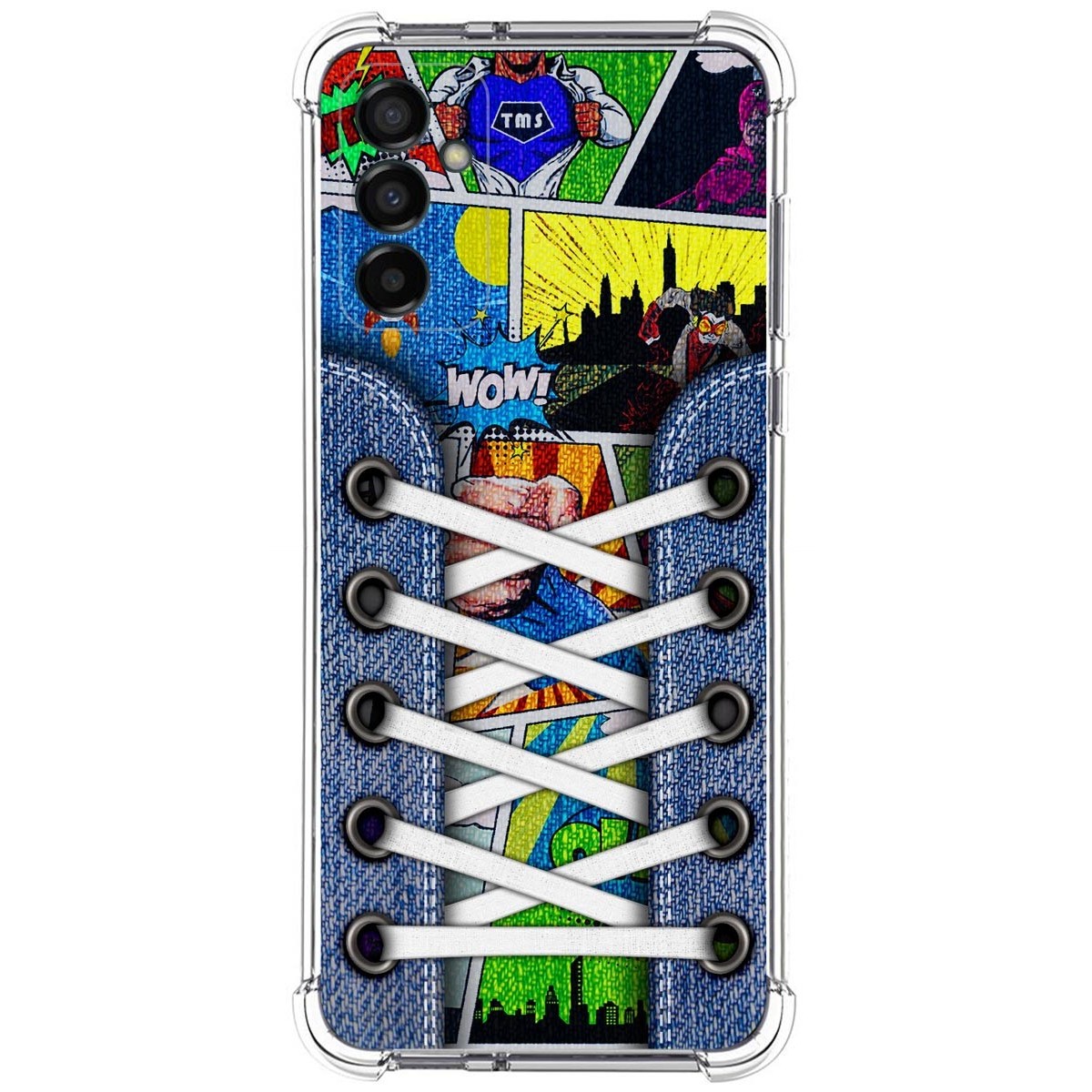 Funda Silicona Antigolpes para Samsung Galaxy M23 5G diseño Zapatillas 14 Dibujos