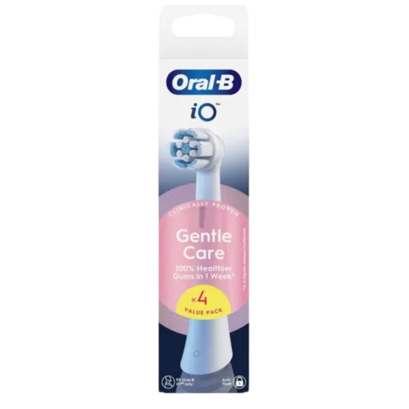 Oral-B Recambio 4 unidades cepillo IO Gentle Care  Cabezal Blanco