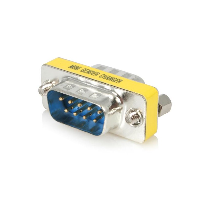 StarTech.com - Cambiador de Género DB9 Serie Slimline - M/M GC9SM