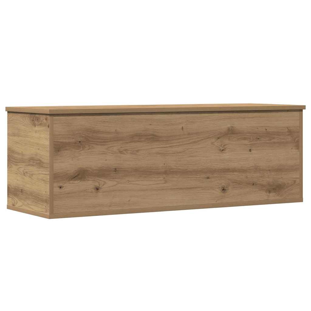 vidaXL Caja de almacenaje madera de ingeniería 102x35x35 cm
