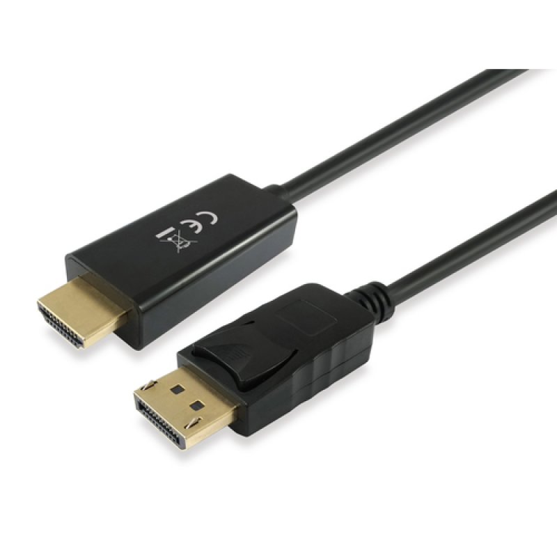 Equip Cable Conversor Displayport a HDMI 3m - Conexión de Pantalla HDMI