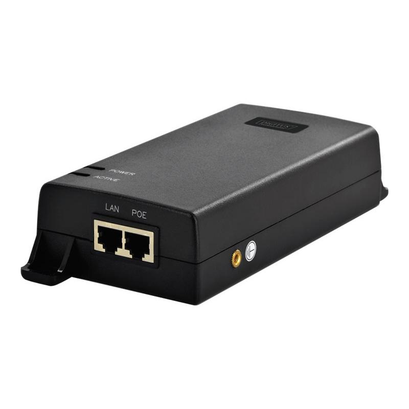 Inyector Digitus Gigabit Ethernet PoE Ultra, 802.3af/at, 60 W | DN-95104