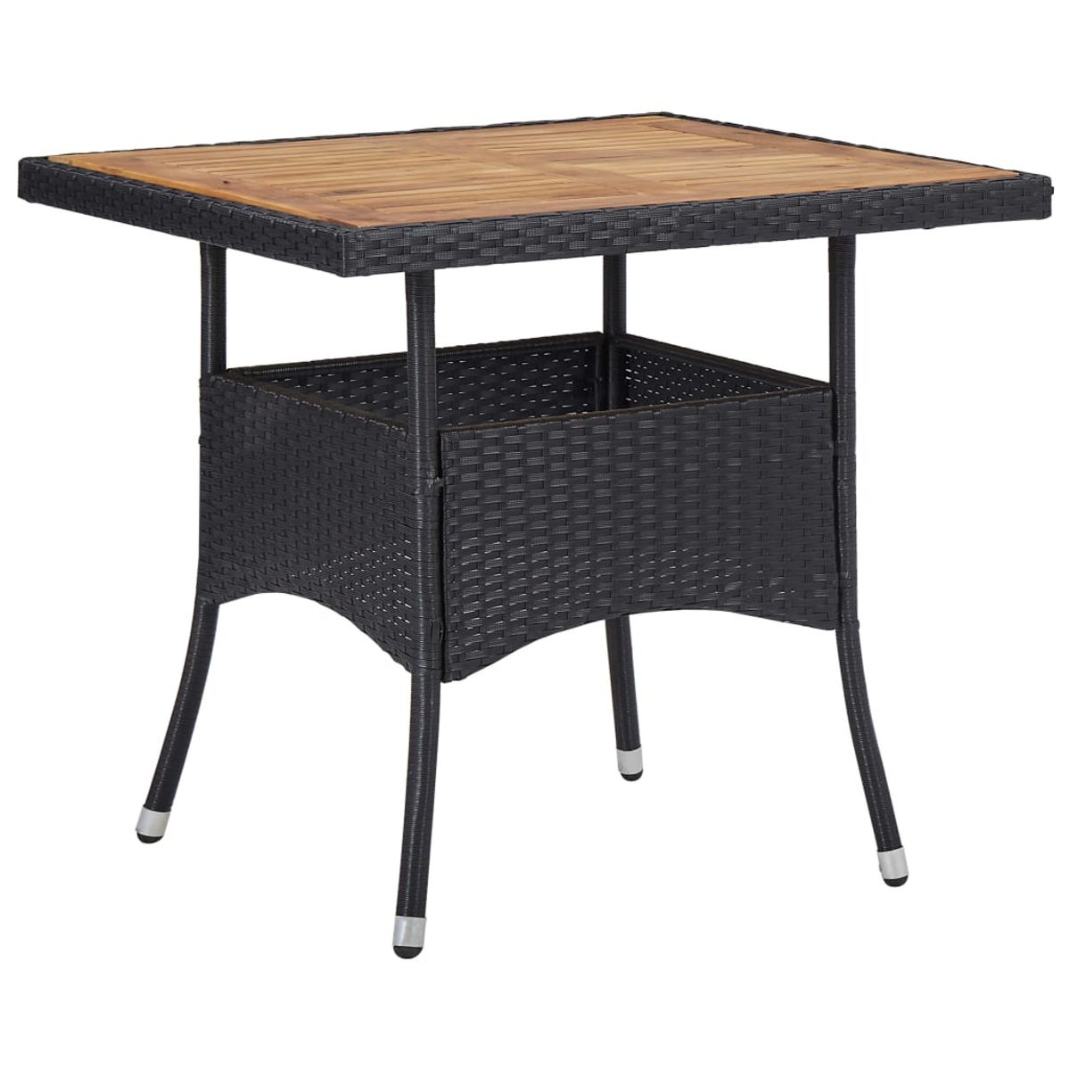 Mesa de exterior Solé madera de acacia 75x80x80 cm