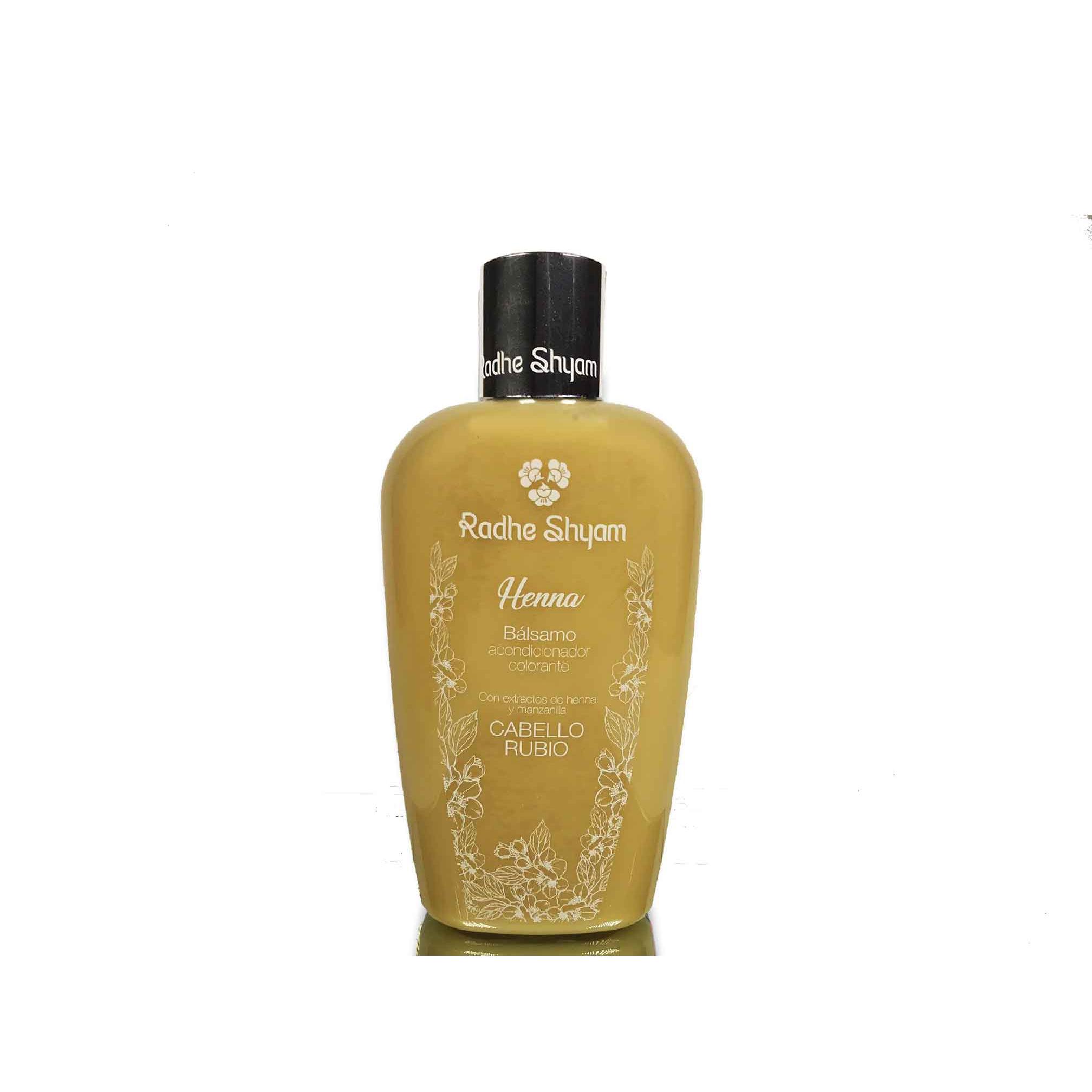 Bálsamo Acondicionador Rubio 250 ml Radhe Shyam / Sitarama