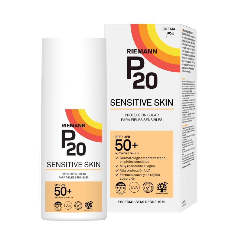 P20 SENSITIVE SKIN 50 PROTECCION SOLAR PAR PIELES SENSIBLES
