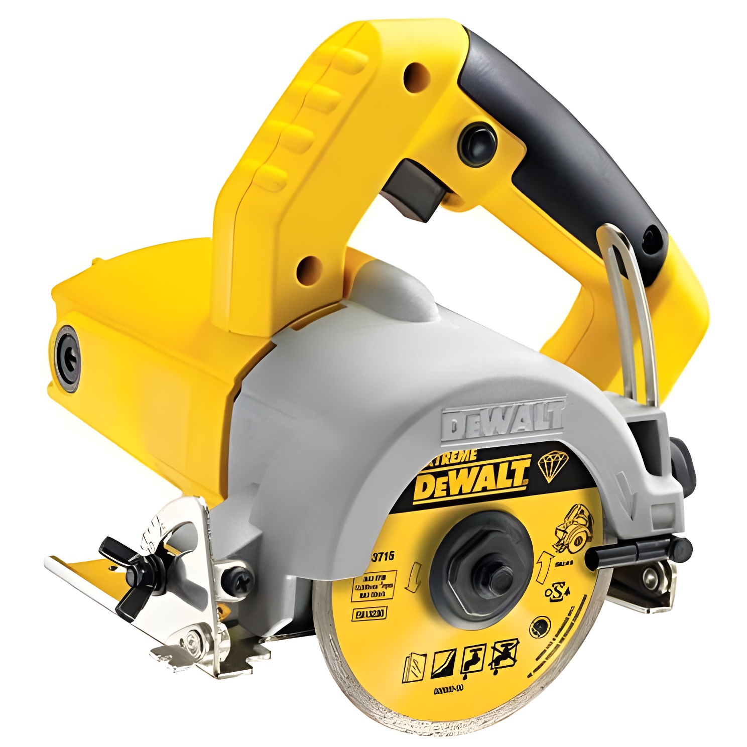 Dewalt dwc410-qs - 1300w handheld circular saw, includes diamond disc ø 110 mm