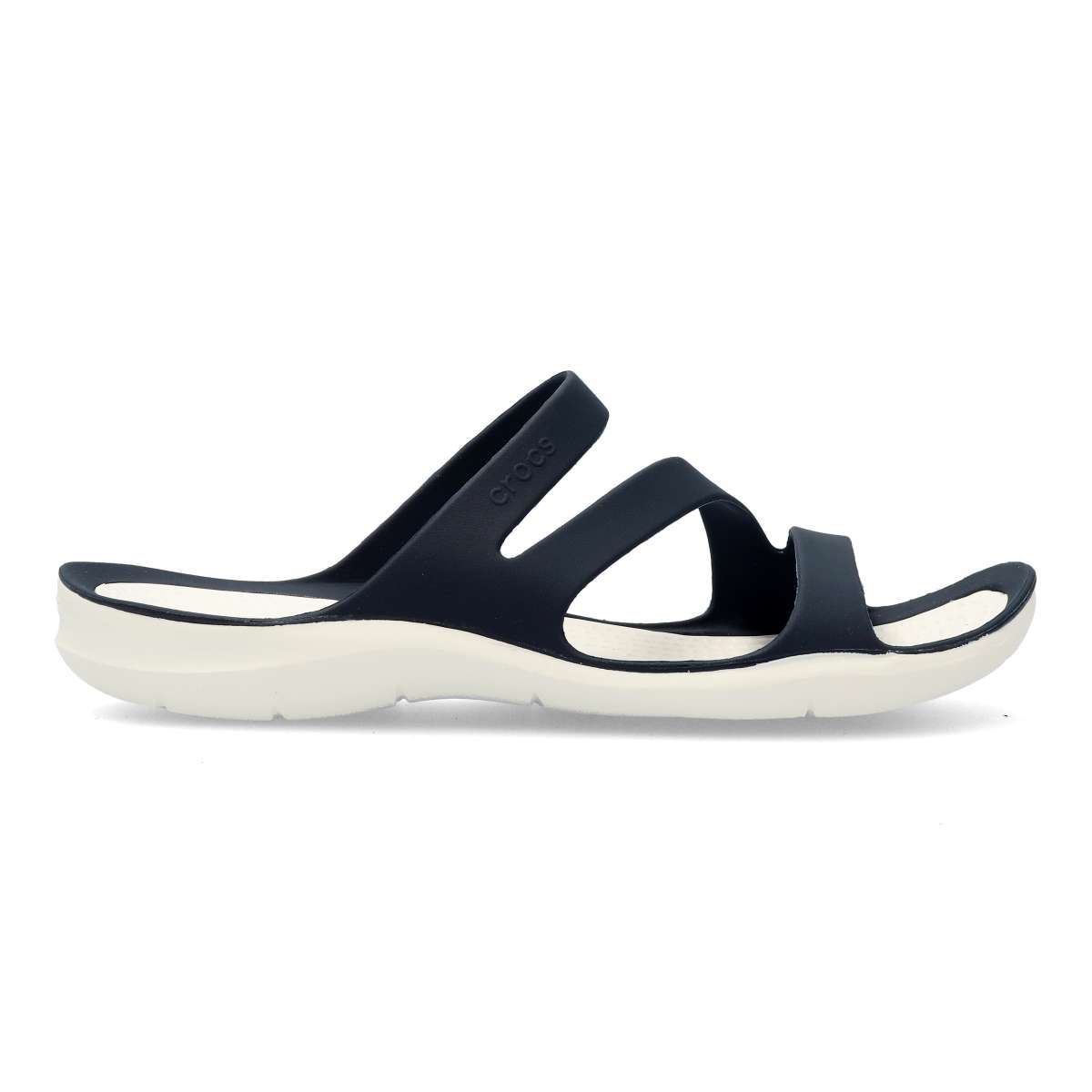 Crocs - Chanclas Swiftwater para mujer, con correas de goma y espuma Croslite™, resistentes al agua y antideslizantes para playa y piscina