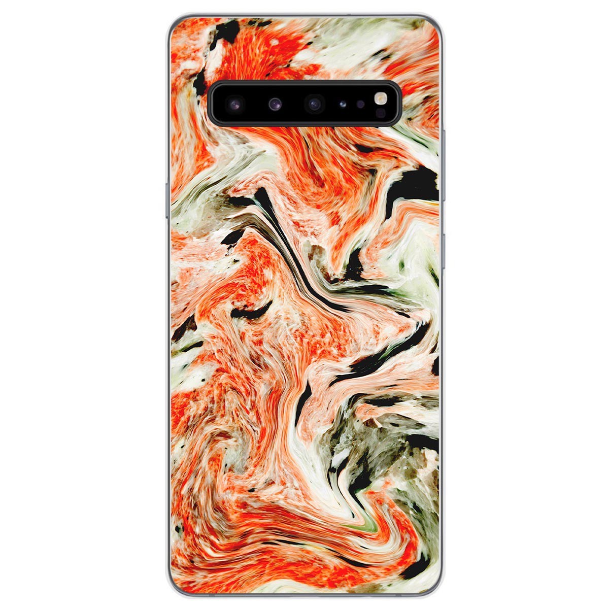 Tumundosmartphone Funda Gel Tpu para Samsung Galaxy S10 5G diseño Mármol 12 Dibujos
