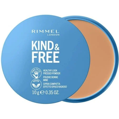 Rimmel Kind + Free Natural Finish Polvos Compactos, 40 Tan