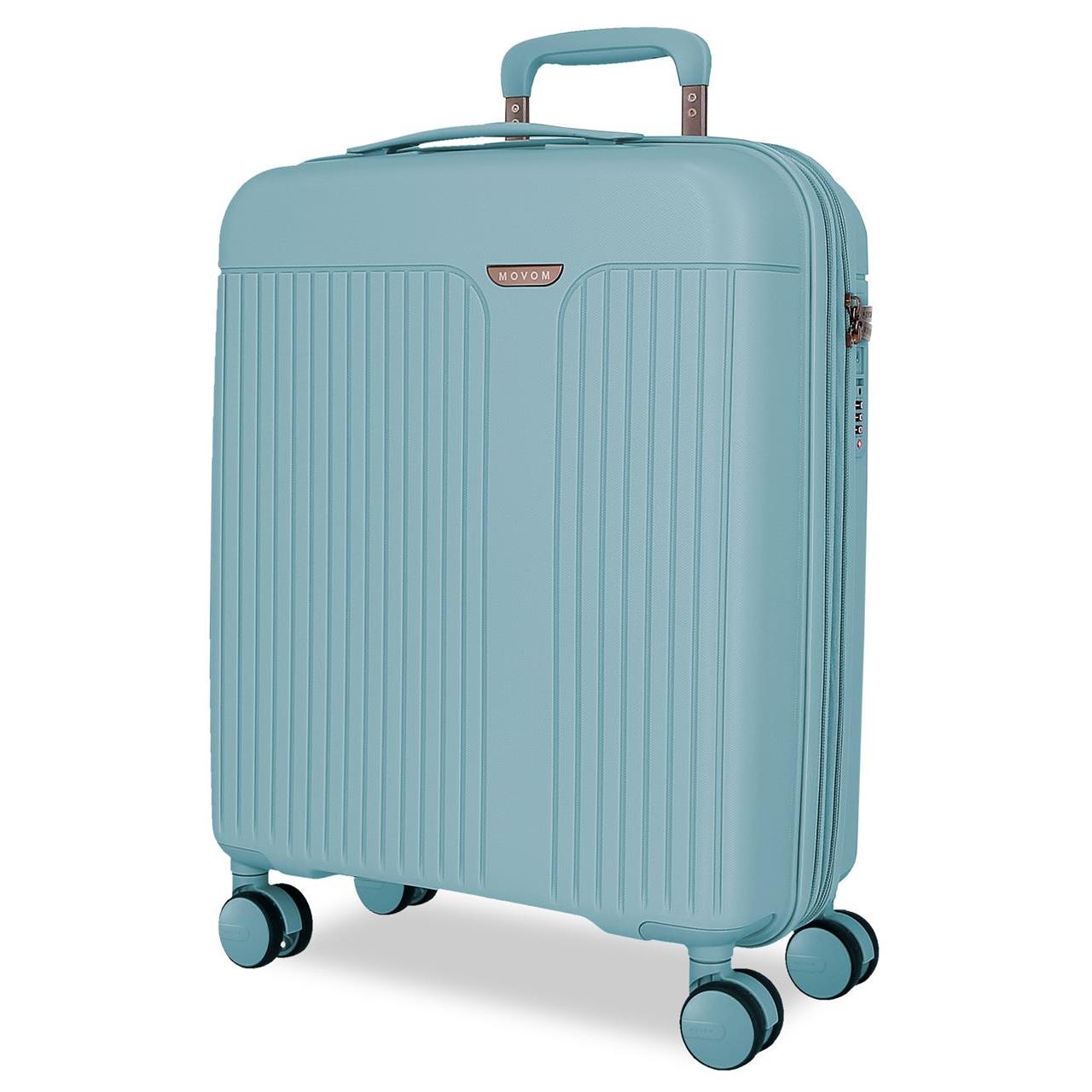 Maleta de cabina expandible Movom New Trendy PP con capacidad de 44L