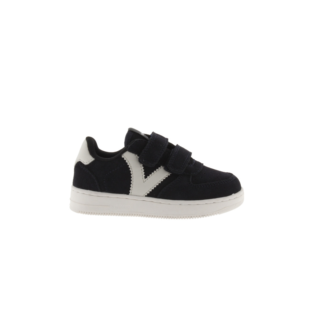 Victoria Tiempo Zapatillas de serraje con piezas en contraste y tiras adherentes 1124115