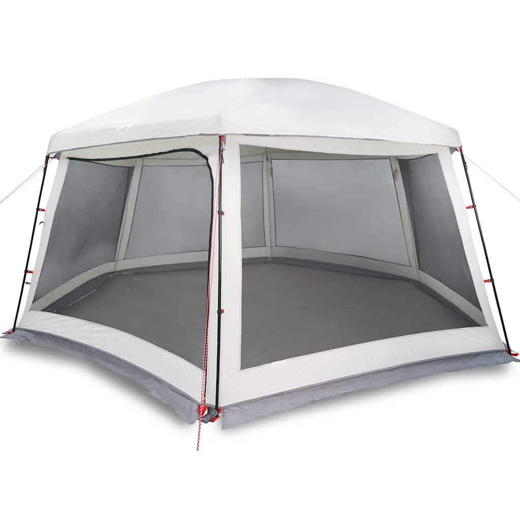 vidaXL Carpa para piscina con desmontables y paredes azul 618x532 cm
