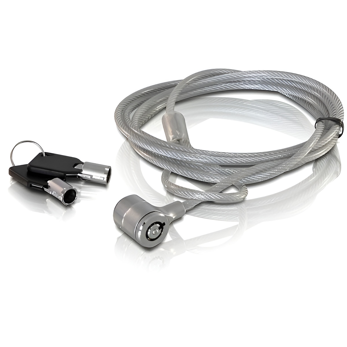 DeLOCK Notebook security lock with key cable antirrobo 1,8 m