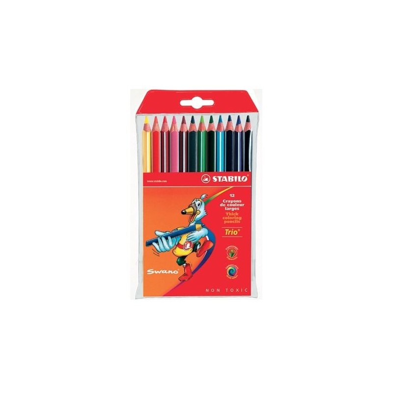 STABILO - Trio Thick Multicolor 12 pieza(s) 203/12-01