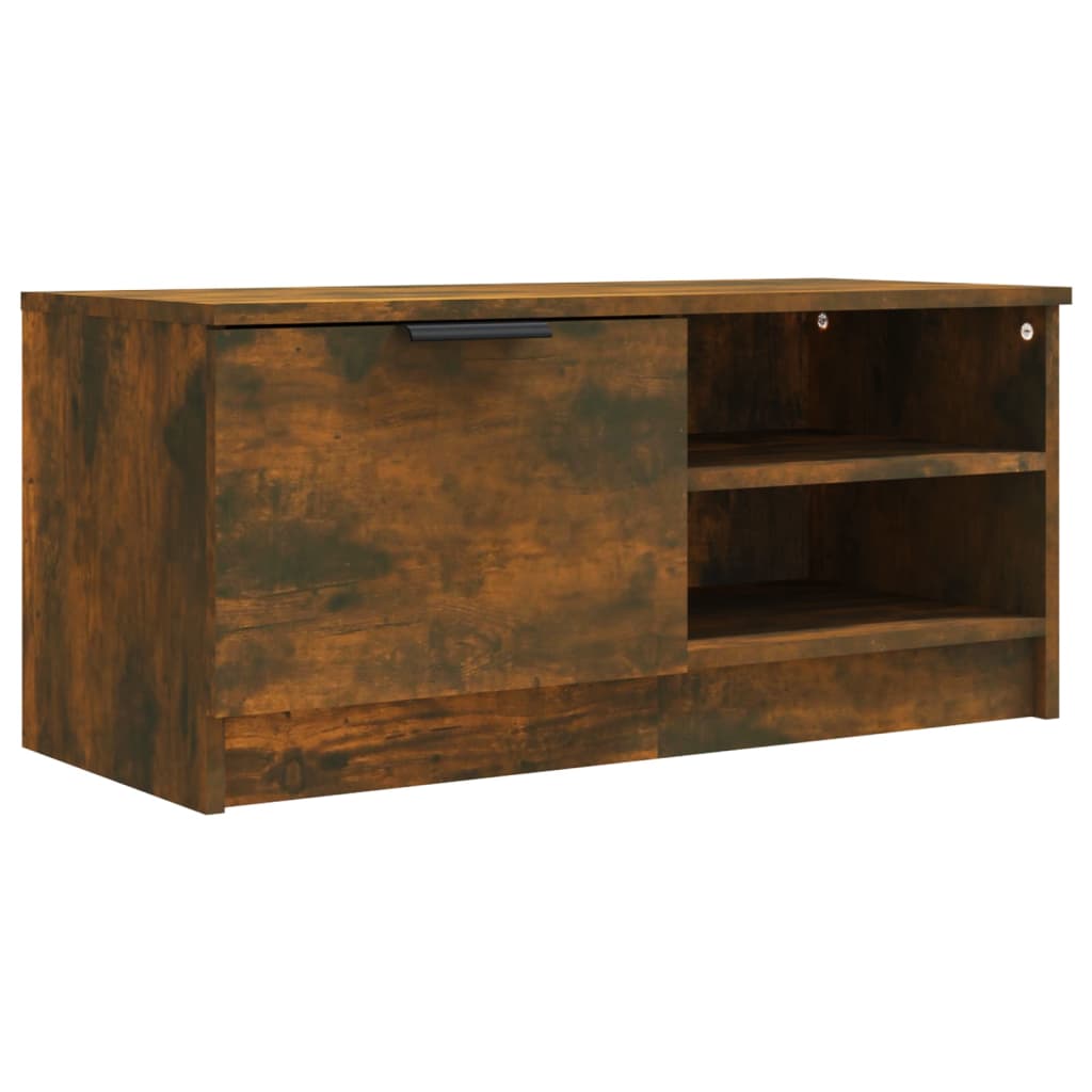 vidaXL Mueble de TV madera contrachapada 80x35x36,5 cm, Mueble de Salon, Mueble TV, Mueble TV salon, Mesa de TV, Mueble tele