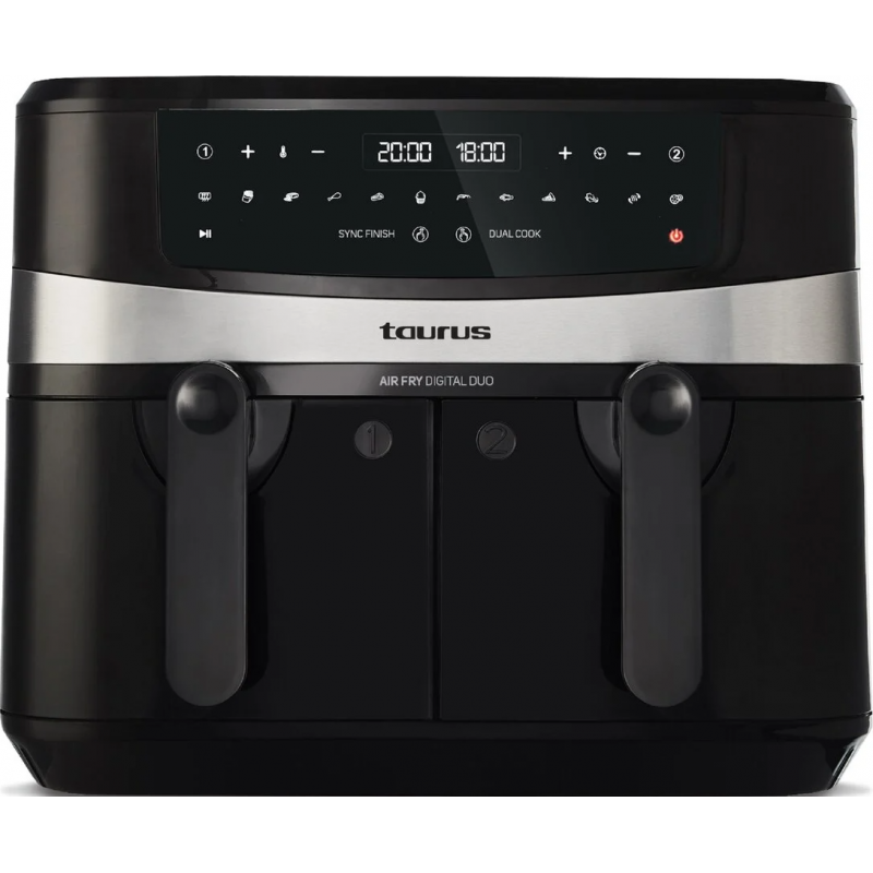 Taurus Duo AF2600D Air Fryer Negro