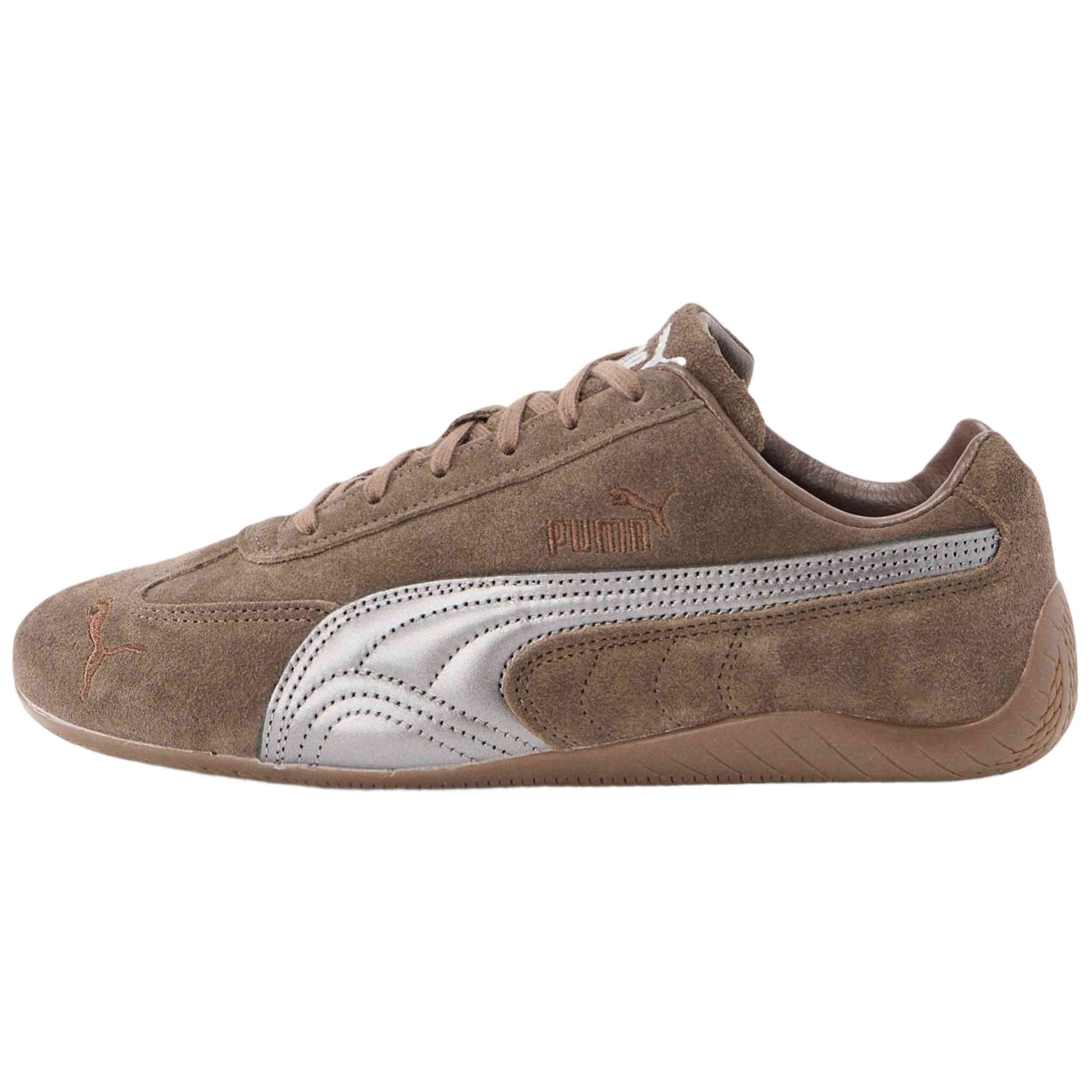 Calzado Puma modelo Speedcat Lux en color Marrón