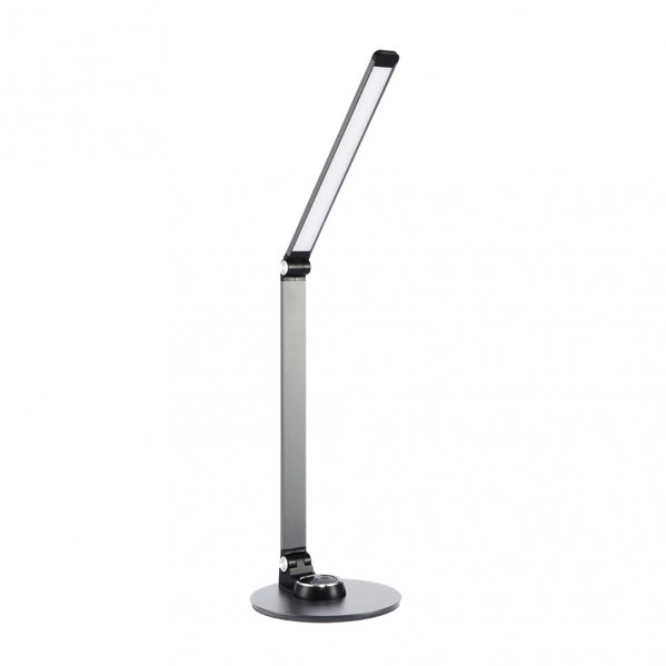 FABRILAMP Flexo Baritono 8w 3000-4000-6500k Plata 54x16,5x29cm 600lm Intensidad Regulable, Tactil Y Plegable