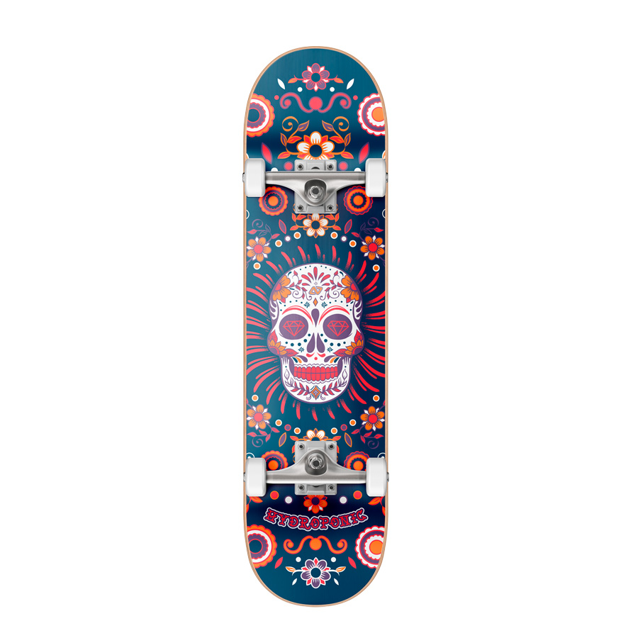 SKATEBOARD COMPLETO HYDROPONIC MEXICAN S0186-03 BLUE 7,75"