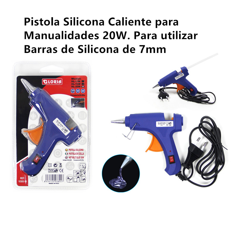 Barras De Silicona Pistola Pequeña 7mm (pack 10 Barras)