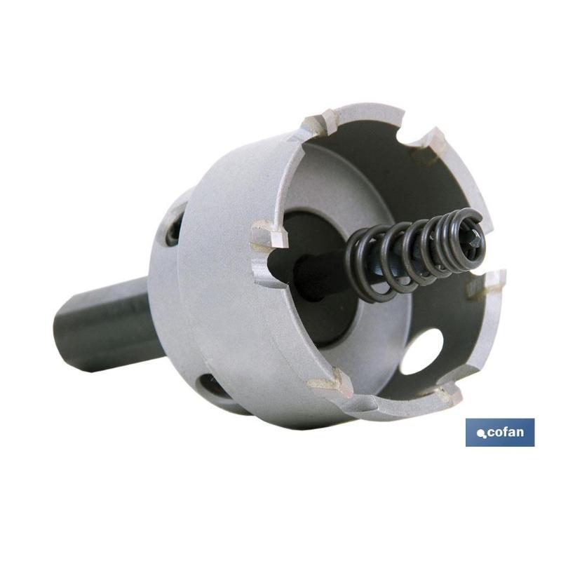 Corona de metal duro 58mm.