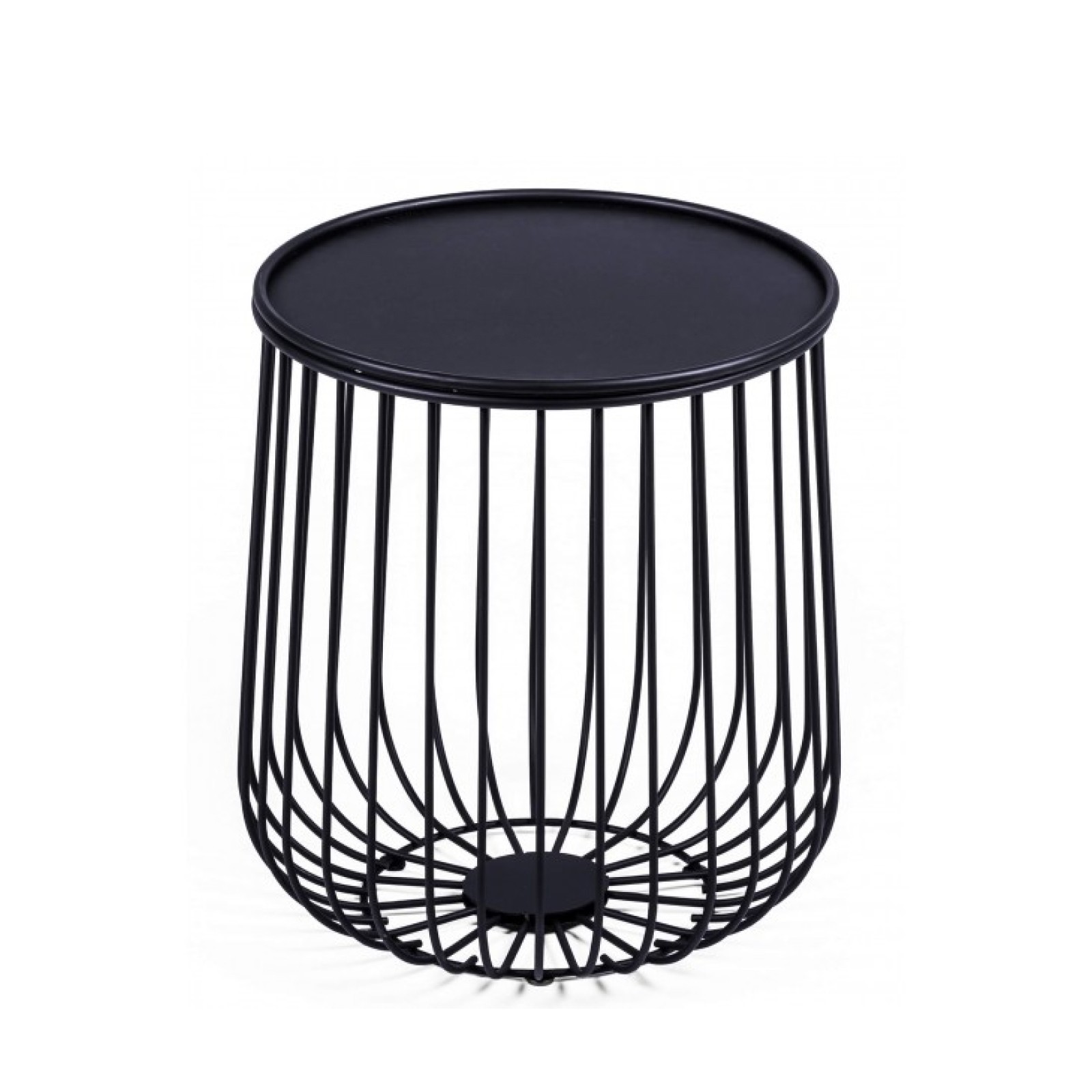 Nest Dream - Mesa auxiliar redonda en acero apta para exteriores - Tanzania