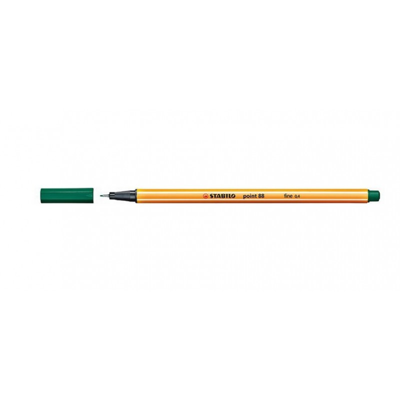 STABILO - point 88 rotulador de punta fina Verde 1 pieza(s) - 88/53 88/53