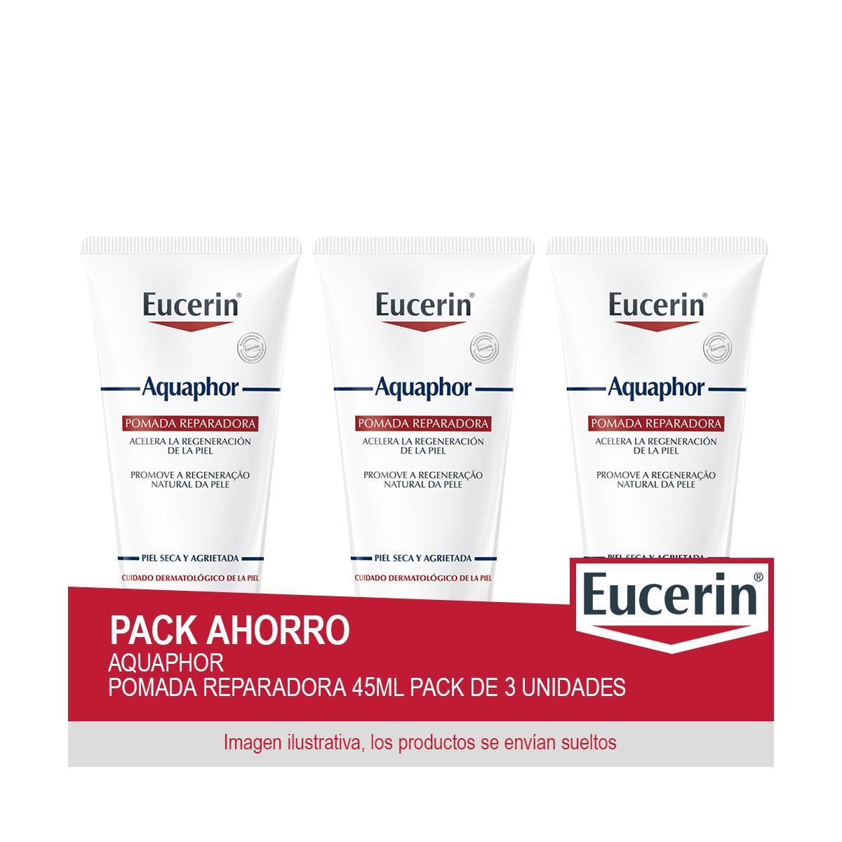 EUCERIN Pack Ahorro - Aquaphor Pomada Reparadora 45ml Pack de 3 unidades