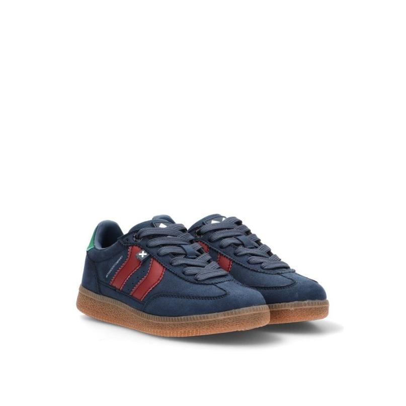 Zapatillas Casual Xti Kids - Niño - Suela Plana - Modelo 151309 - Color Marino