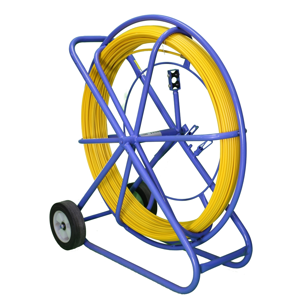 Extralink pilot 9mm 150m  varilla de tracción de cable  fibra de vidrio frp, d. 9mm, l. 150m, amarillo