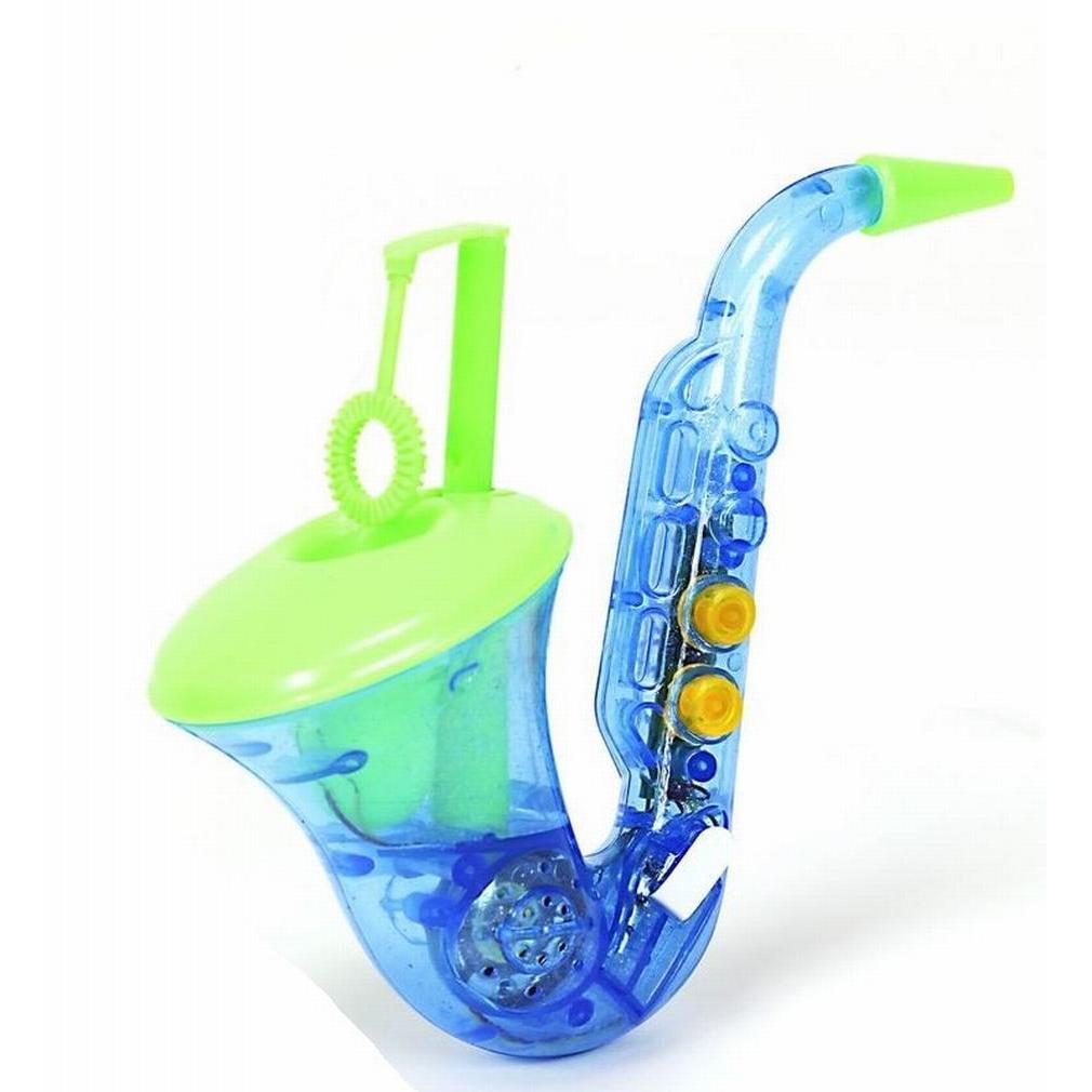 Molto Saxofón Pompas Jabón Eléctrico con Luz y Música para Niños
