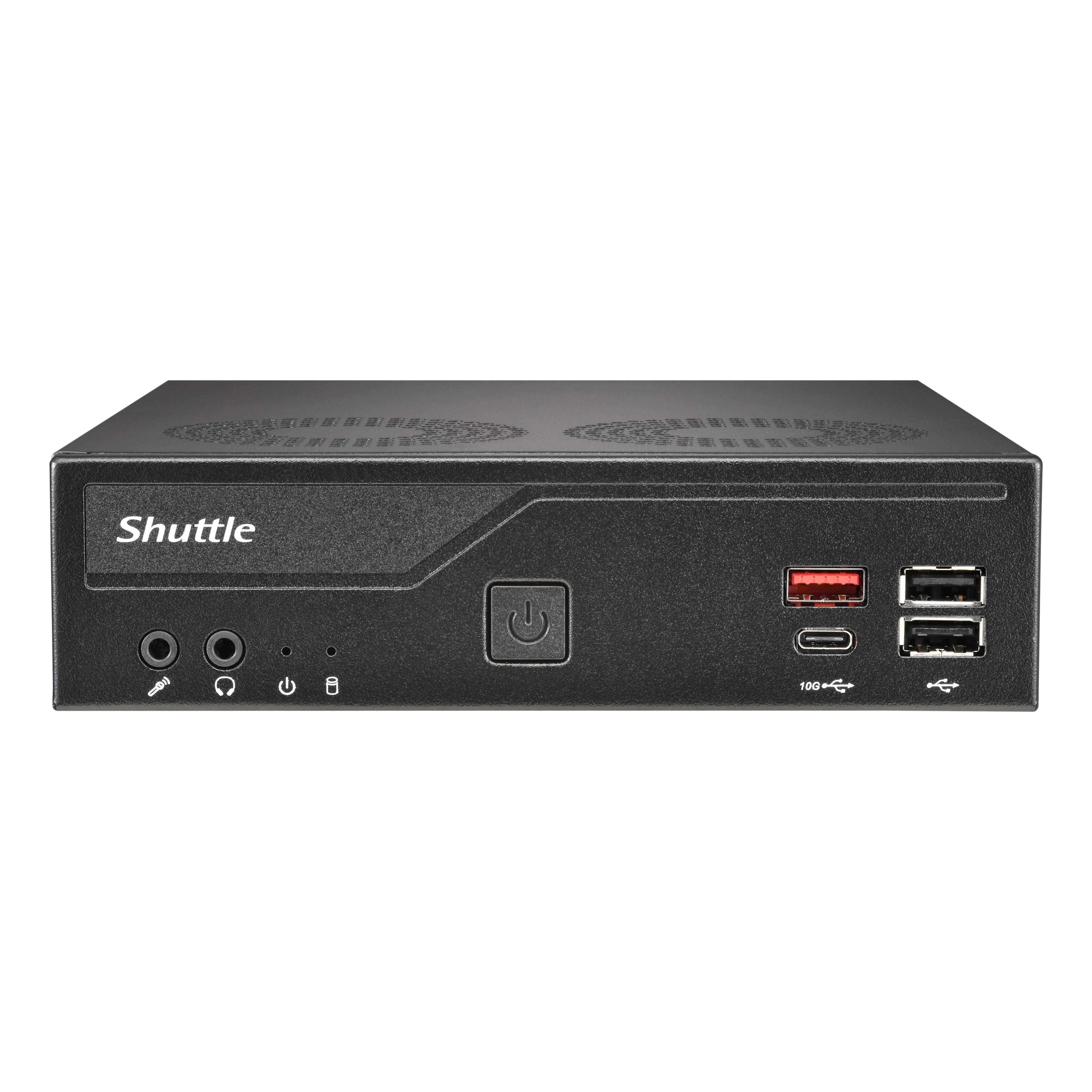 Shuttle Slim PC DH810 1,35 l tamaño PC Negro LGA 1851 (Socket V1)