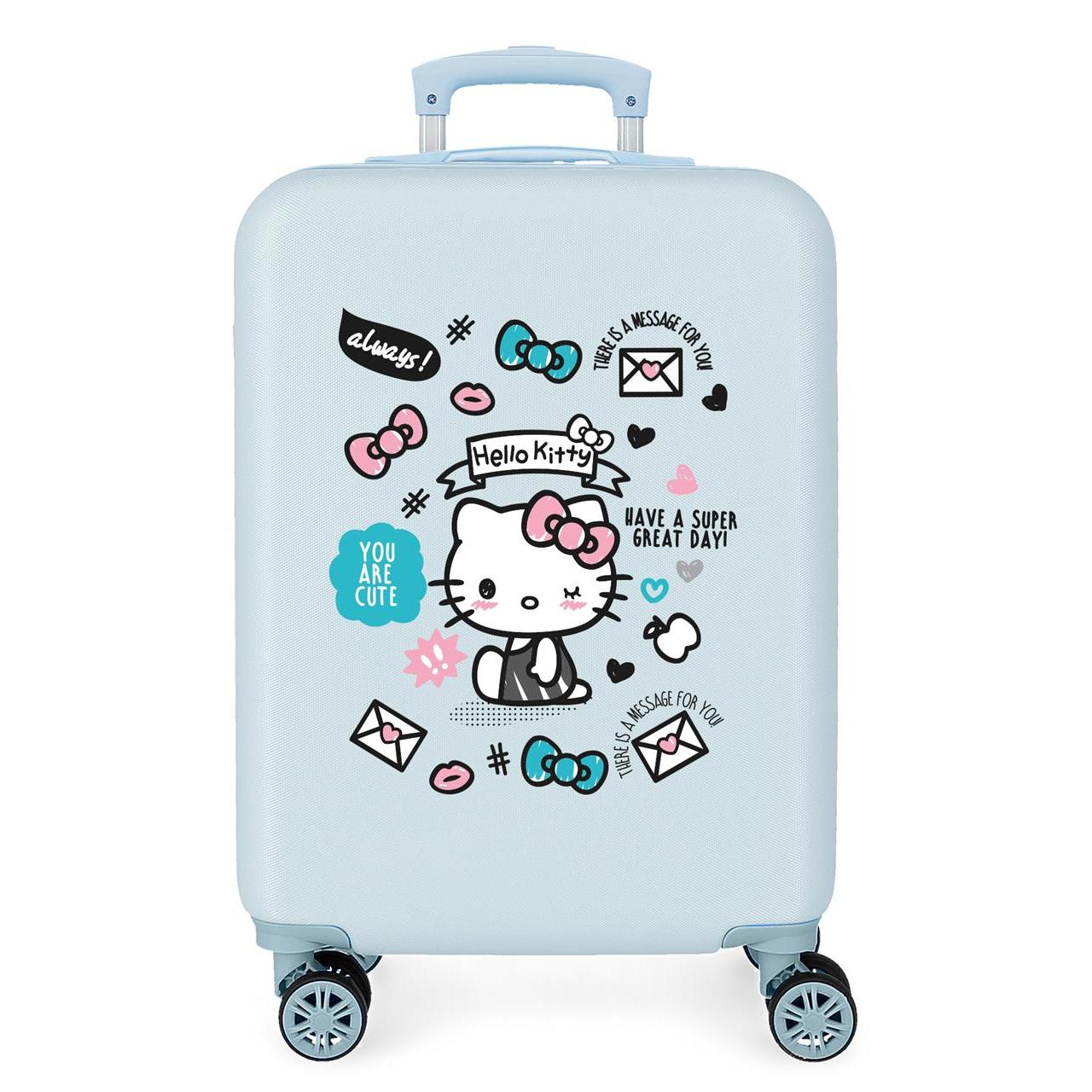 Hello Kitty Maleta De Cabina ABS Rígida You Are Cute 55cm