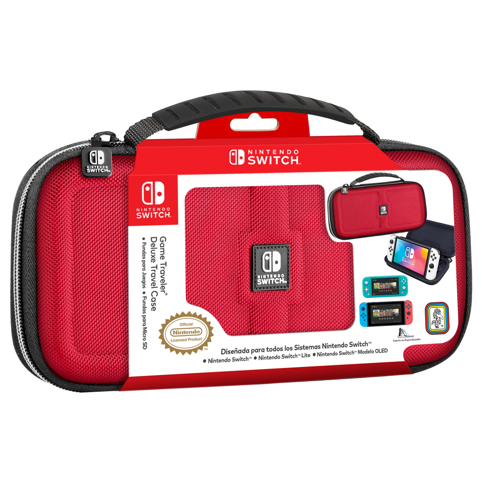 Funda NNS30R (Roja) Licencia Oficial Nintendo para SWITCH